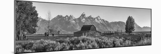 Montana View-Peter Adams-Mounted Giclee Print