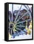 Montana Wagon Wheel I-Heidi Bannon-Framed Stretched Canvas