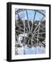 Montana Wagon Wheel II-Heidi Bannon-Framed Photo