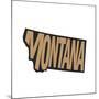 Montana-Art Licensing Studio-Mounted Giclee Print