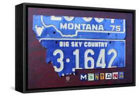 Montana-Design Turnpike-Framed Stretched Canvas