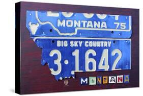 Montana-Design Turnpike-Stretched Canvas