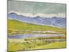 Montanasee, 1915-Ferdinand Hodler-Mounted Giclee Print