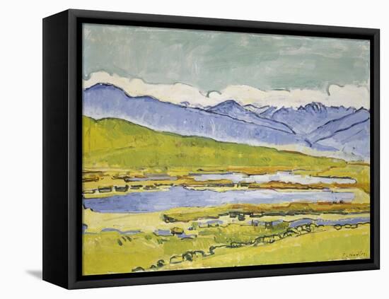 Montanasee, 1915-Ferdinand Hodler-Framed Stretched Canvas