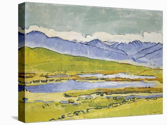 Montanasee, 1915-Ferdinand Hodler-Stretched Canvas