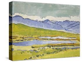 Montanasee, 1915-Ferdinand Hodler-Stretched Canvas