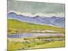 Montanasee, 1915-Ferdinand Hodler-Mounted Giclee Print