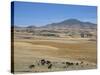 Montane Grasslands with Cattle Grazing in Front of Bale Mountains, Southern Highlands, Ethiopia-Tony Waltham-Stretched Canvas