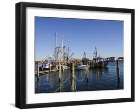 Montauk Harbour, Montauk, Long Island, New York State, United States of America, North America-Robert Harding-Framed Photographic Print