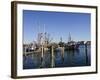 Montauk Harbour, Montauk, Long Island, New York State, United States of America, North America-Robert Harding-Framed Photographic Print