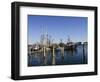 Montauk Harbour, Montauk, Long Island, New York State, United States of America, North America-Robert Harding-Framed Photographic Print