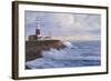 Montauk Lighthouse-Diane Romanello-Framed Art Print