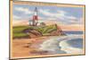 Montauk Point Lighthouse, Long Island, New York-null-Mounted Art Print