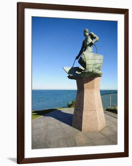 Montauk Point Lighthouse, Montauk, Long Island, New York State, USA-Robert Harding-Framed Photographic Print