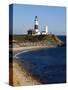 Montauk Point Lighthouse, Montauk, Long Island, New York State, USA-Robert Harding-Stretched Canvas