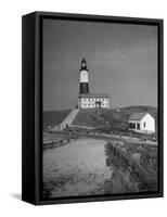 Montauk Point Lighthouse-Alfred Eisenstaedt-Framed Stretched Canvas