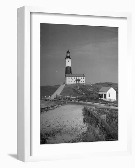 Montauk Point Lighthouse-Alfred Eisenstaedt-Framed Photographic Print