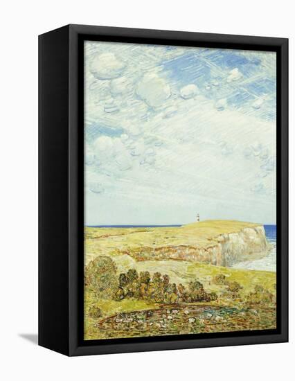 Montauk Point-Childe Hassam-Framed Stretched Canvas