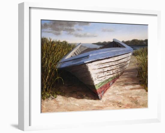 Montauk Skiff-Karl Soderlund-Framed Art Print