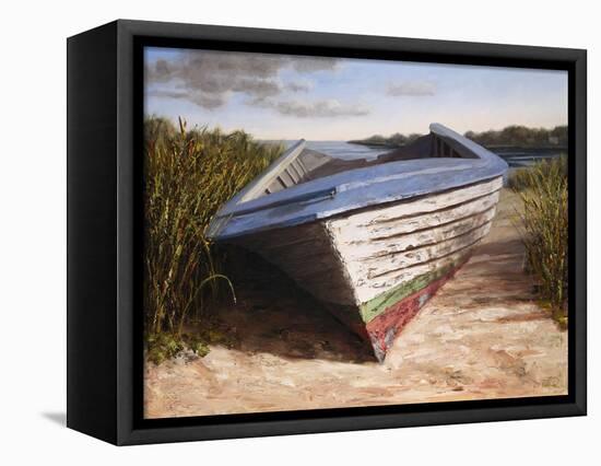 Montauk Skiff-Karl Soderlund-Framed Stretched Canvas