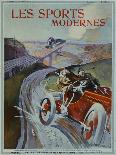 Michelin Tyres are Faster Than Rail!', Front Cover of 'Les Sports Modernes' Magazine, May 1905-Montaut-Giclee Print