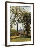 Monte Alle Croci (Hill of San Miniato), C. 1870-Silvestro Lega-Framed Art Print