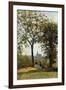 Monte Alle Croci (Hill of San Miniato), C. 1870-Silvestro Lega-Framed Art Print