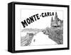 Monte Carlo Advert-G Renault-Framed Stretched Canvas