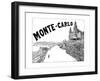 Monte Carlo Advert-G Renault-Framed Giclee Print