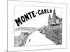 Monte Carlo Advert-G Renault-Mounted Giclee Print