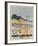 Monte Carlo Beach, 1931-Vintage Poster-Framed Art Print