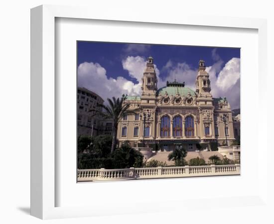 Monte Carlo Casino, Monaco-Connie Ricca-Framed Photographic Print