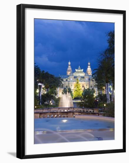 Monte Carlo Casino, Monte Carlo, Principality of Monaco, Cote D'Azur, Europe-Christian Kober-Framed Photographic Print
