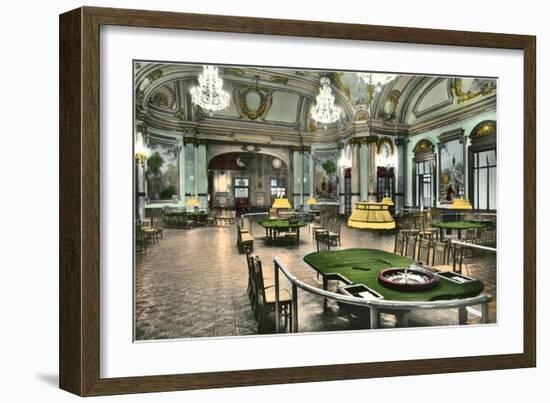 Monte Carlo Casino-null-Framed Art Print