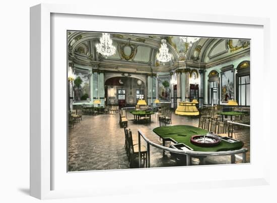 Monte Carlo Casino-null-Framed Art Print