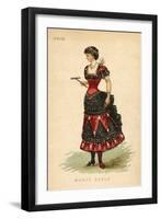 Monte Carlo Fancy Dress Costume-null-Framed Art Print