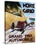 Monte Carlo Grand Prix-Chris Flanagan-Stretched Canvas