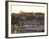 Monte Carlo Harbour and Prince's Palace at Sunset, Monaco, Cote D'Azur, Mediterranean, Europe-Sergio Pitamitz-Framed Photographic Print