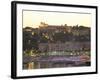 Monte Carlo Harbour and Prince's Palace at Sunset, Monaco, Cote D'Azur, Mediterranean, Europe-Sergio Pitamitz-Framed Photographic Print