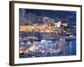 Monte Carlo, Monaco, Cote d'Azur, Mediterranean, Europe-Angelo Cavalli-Framed Photographic Print