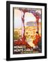 Monte Carlo, Monaco-Roger Broders-Framed Art Print