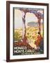 Monte Carlo, Monaco-Roger Broders-Framed Giclee Print