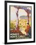 Monte Carlo, Monaco-Roger Broders-Framed Giclee Print