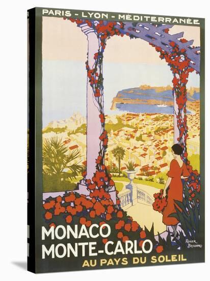 Monte Carlo, Monaco-Roger Broders-Stretched Canvas