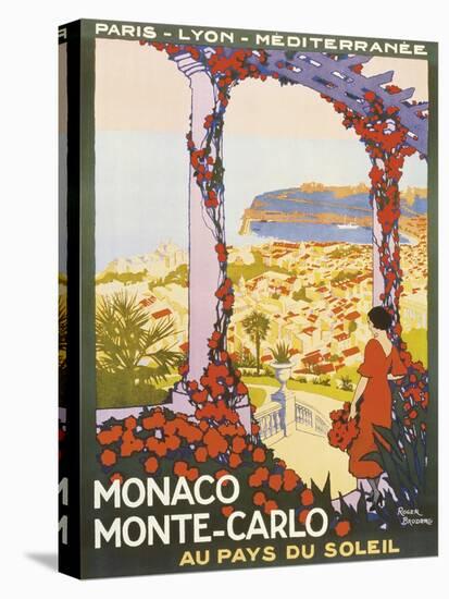 Monte Carlo, Monaco-Roger Broders-Stretched Canvas