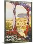 Monte Carlo, Monaco-Roger Broders-Mounted Art Print