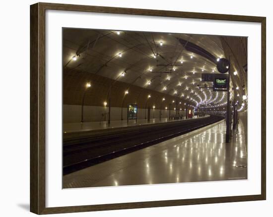 Monte Carlo Railway Station, Monaco-Ethel Davies-Framed Photographic Print