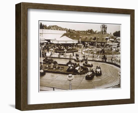 Monte Carlo Rally' Electric Car Ride at Dreamland, Margate-null-Framed Photographic Print