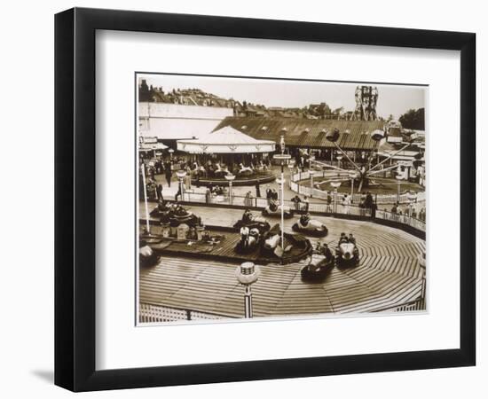 Monte Carlo Rally' Electric Car Ride at Dreamland, Margate-null-Framed Photographic Print