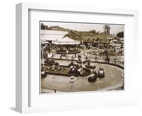 Monte Carlo Rally' Electric Car Ride at Dreamland, Margate-null-Framed Photographic Print